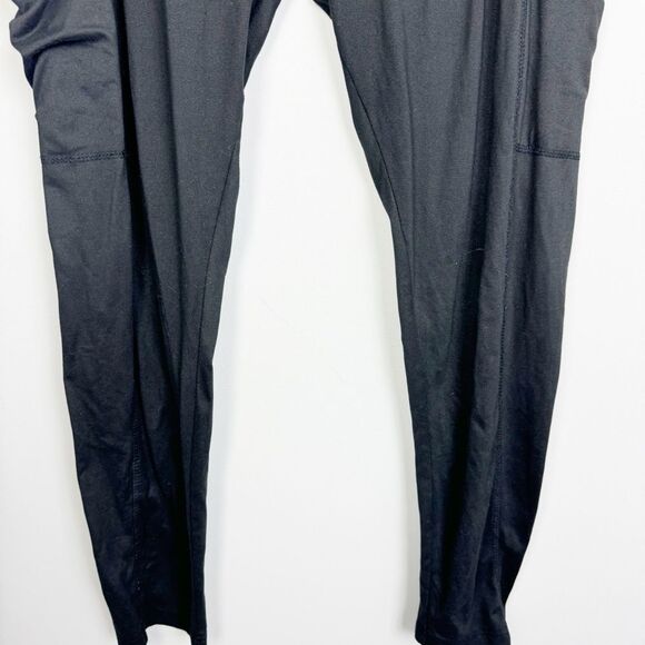PINK ROSE | Solid Black Pocketed Lounge Leggings Women’s Size X-Large - Picture 4 of 8